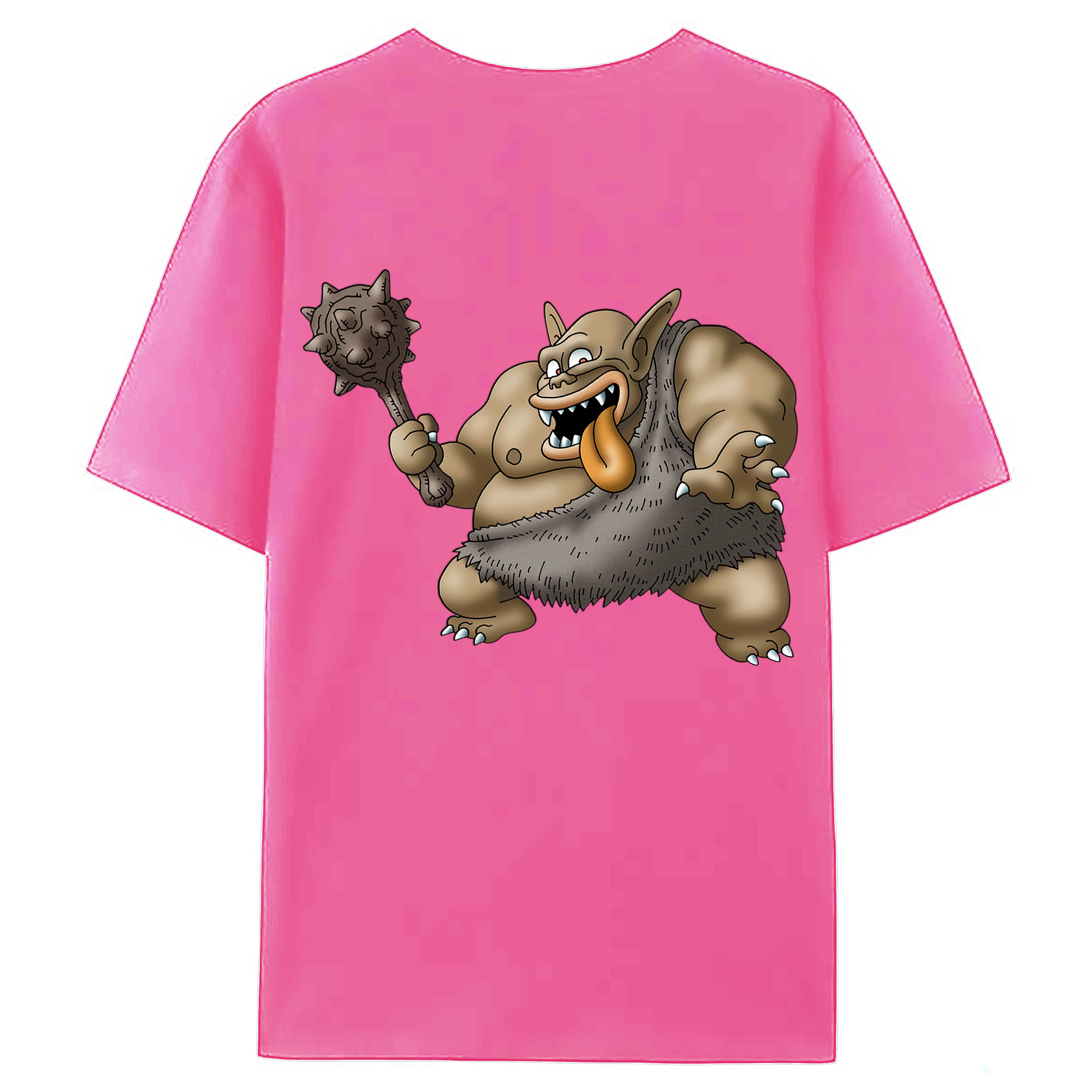 （画像用） ドラゴンクエスト Doragon Kuesuto Dragon Quest レディース半袖Tシャツ(バックプリント)
